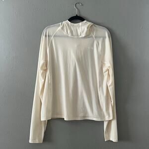 The North Face Women’s FlashDry XD Hooded Long Sleeve Top XL Ivory Athletic